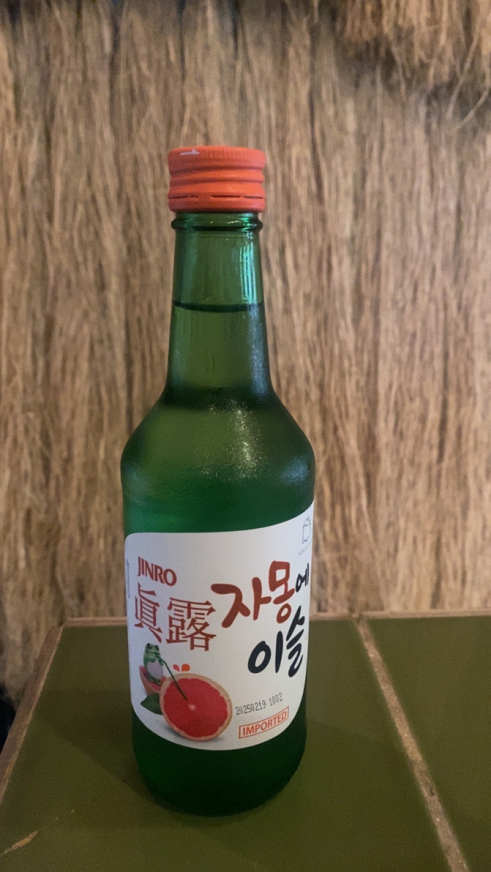 Jinro Soju Grapefruit