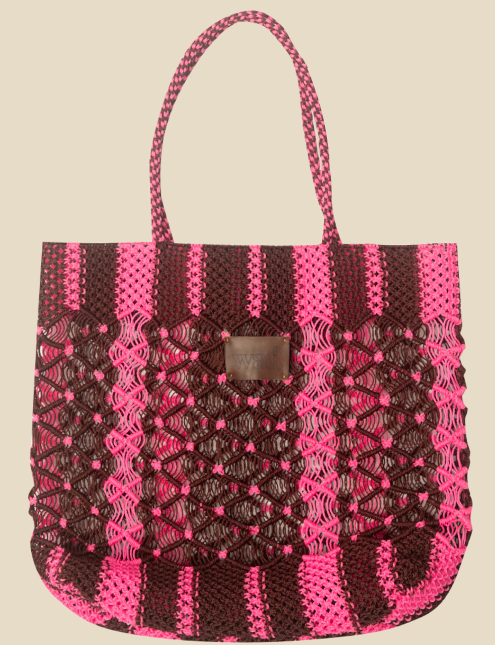 Waf Beach Bag Pink